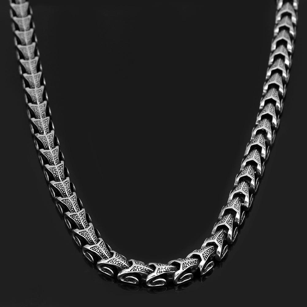 Viking Stainless Steel Jörmungandr Chain