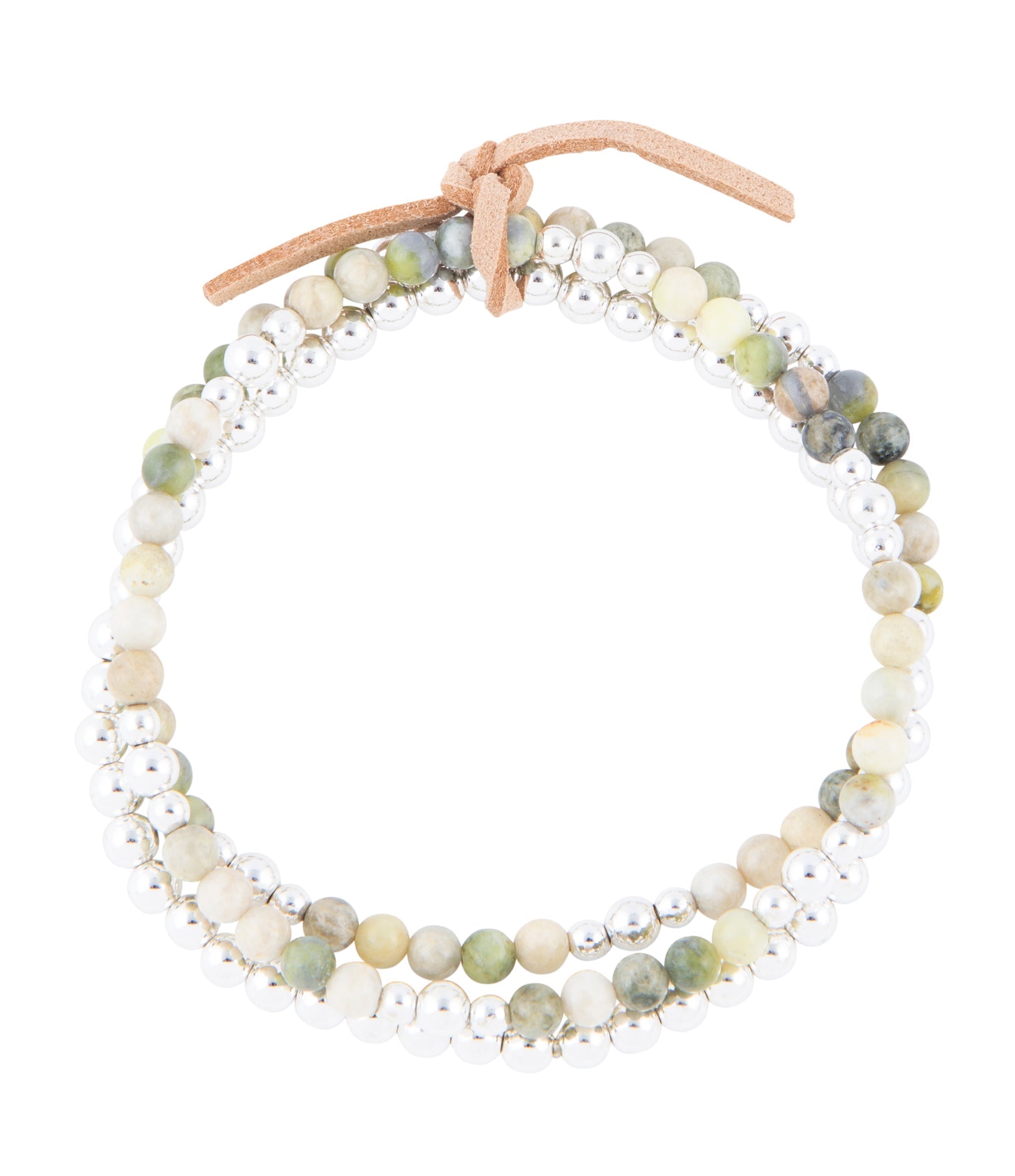 Chartruese Lemon Jade Bracelet Set