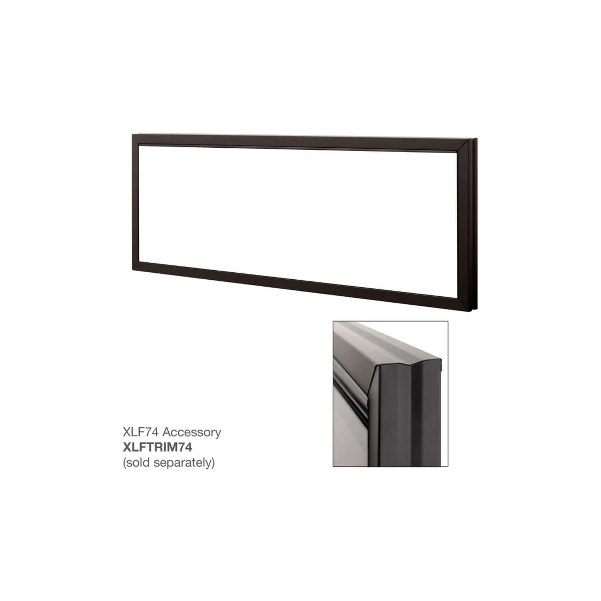 Dimplex IgniteXL 74" Premium Built-In Linear Electric Fireplace With Integrated Heater Fan [XLF74] (SAK14736)