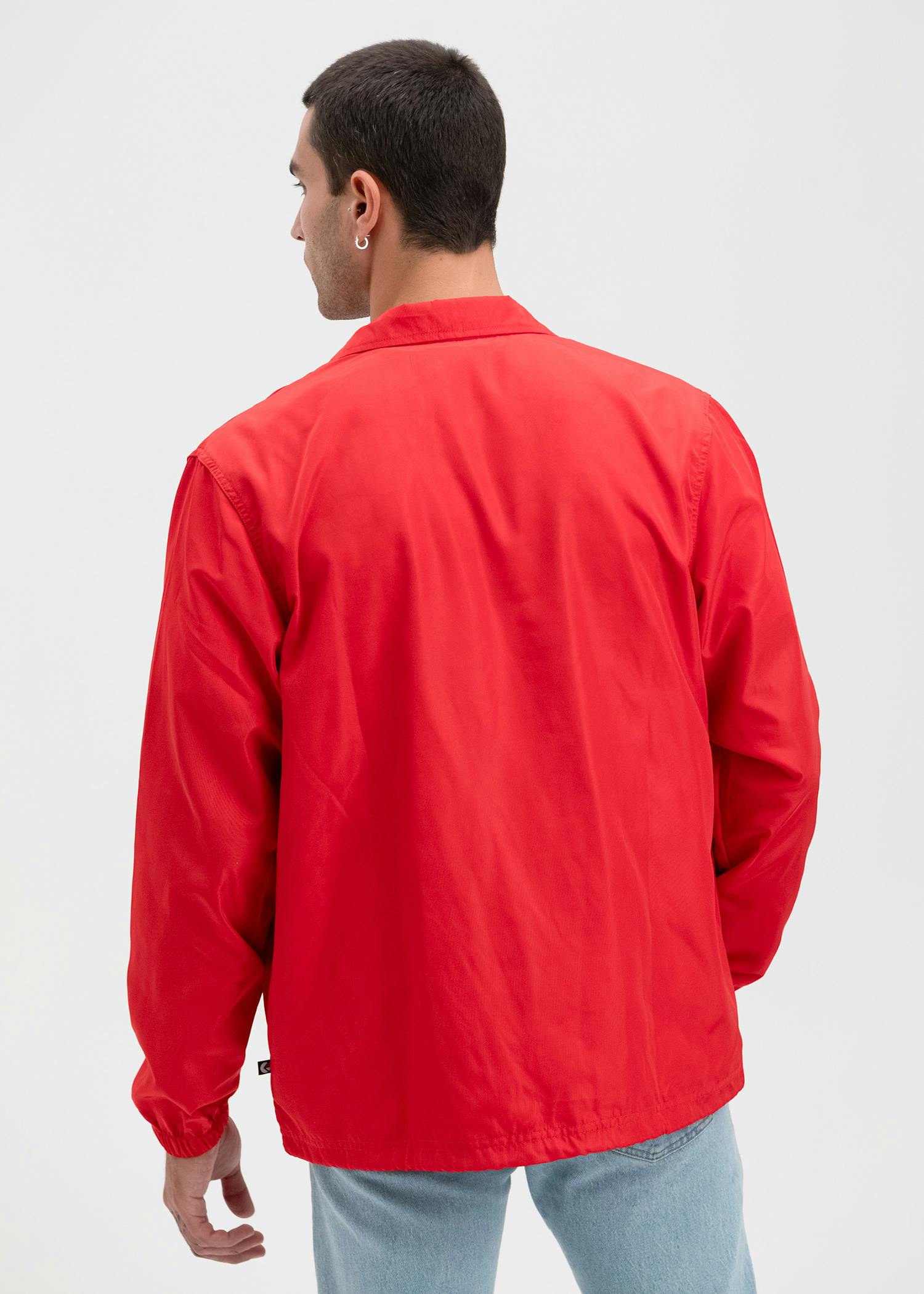 Red | Mens Coach Jacket