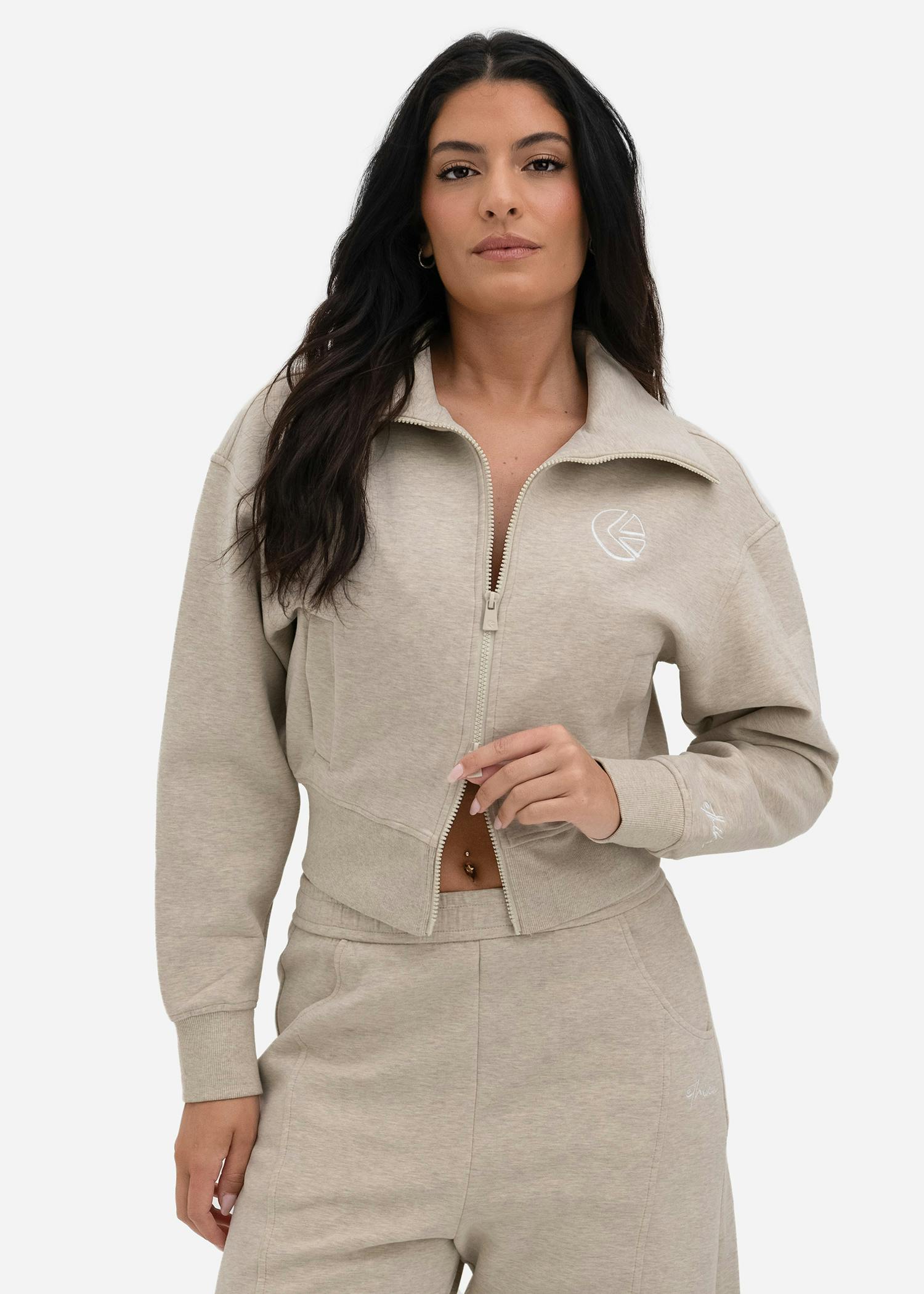 Balance Sandstone | Womens Zip Jacket