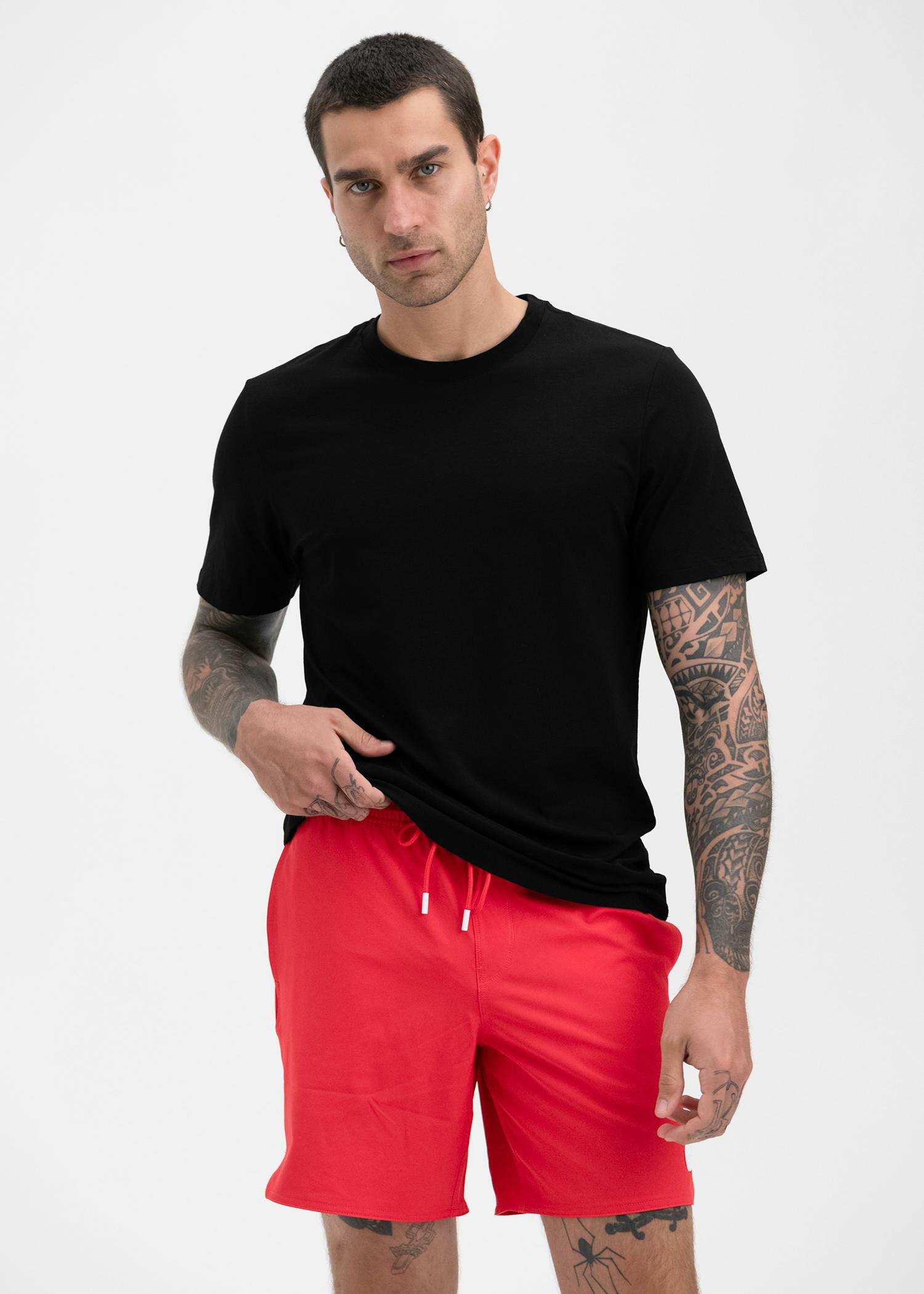 Apex Red | Mens Swim Short