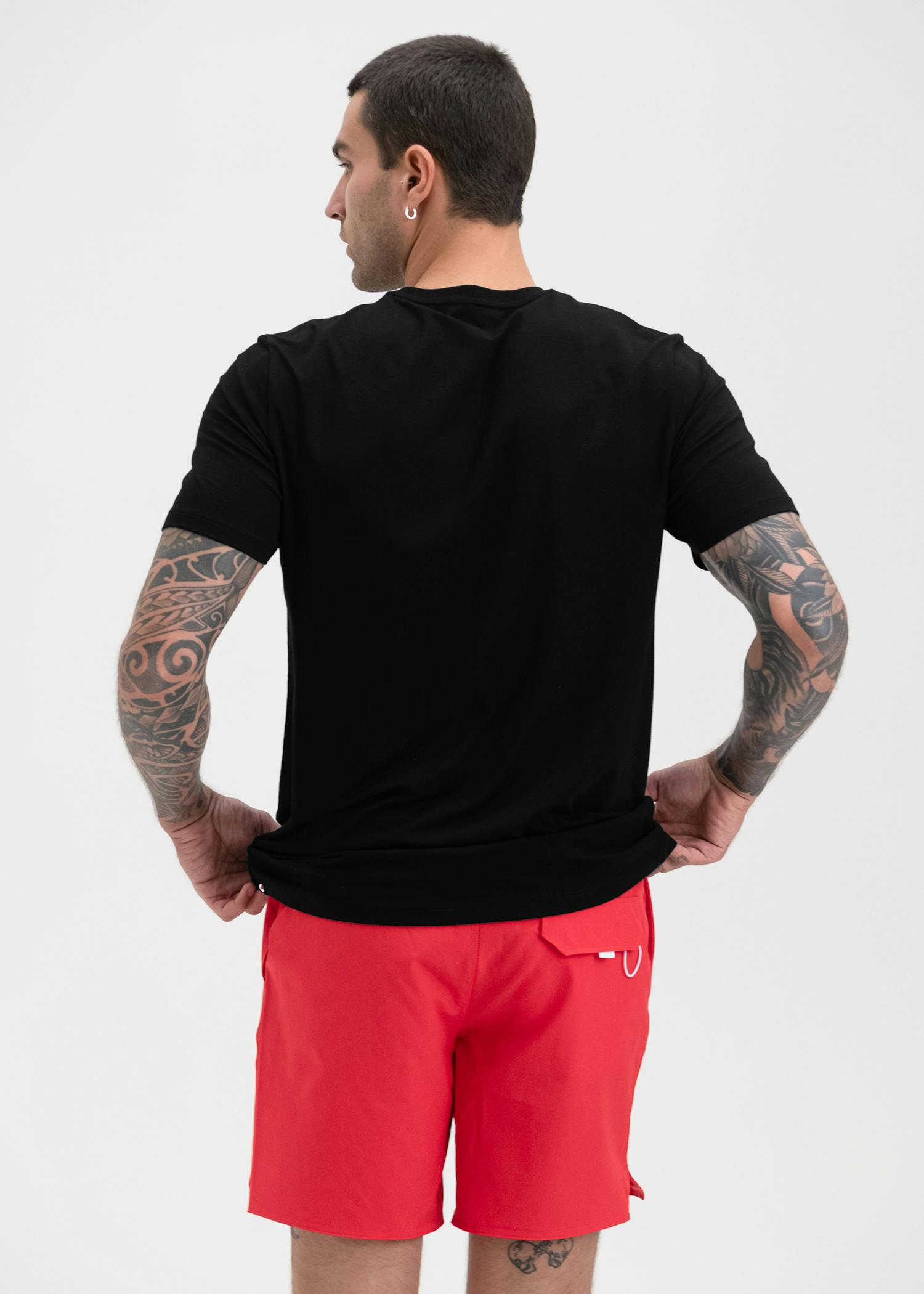 Apex Red | Mens Swim Short