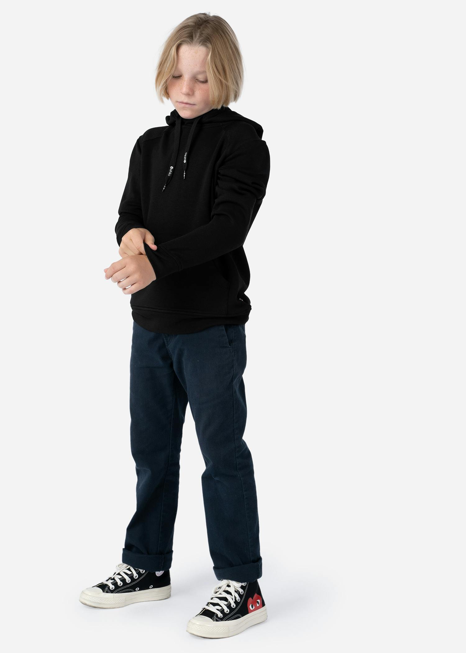 Black | Kids Premium Hoodie