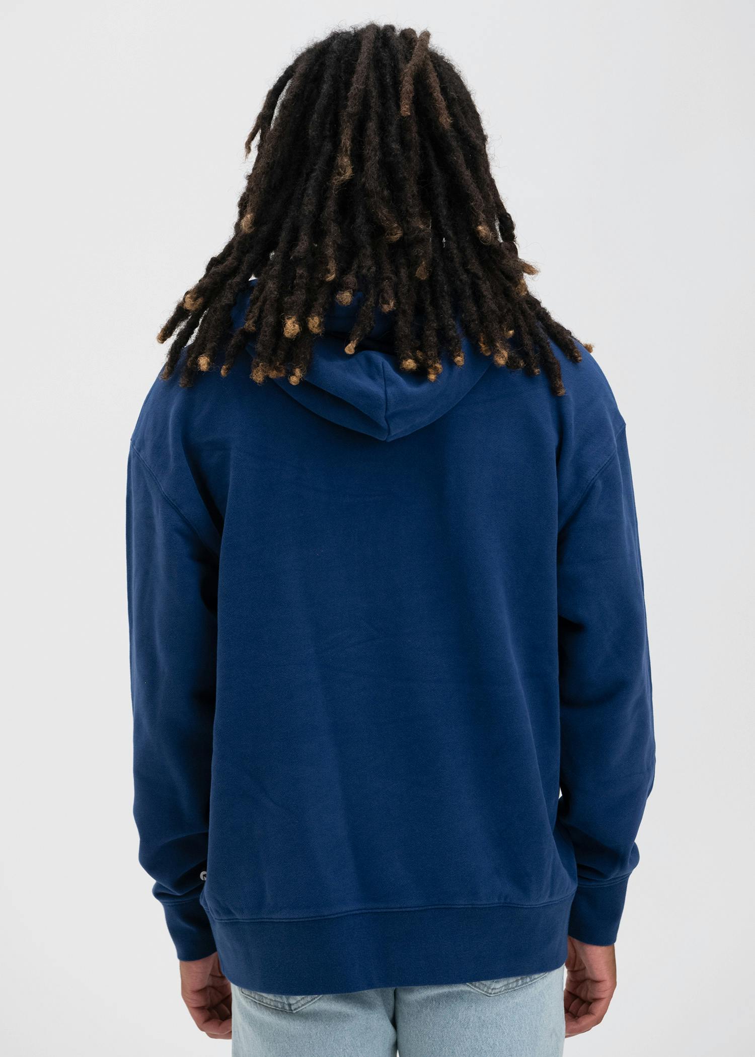 Embroidered Logo - Navy | Mens Hoodie