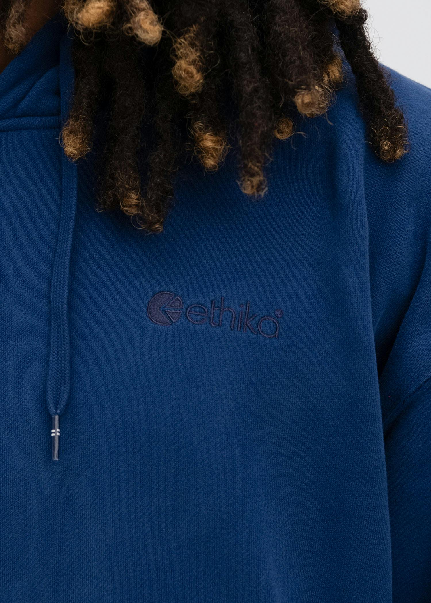 Embroidered Logo - Navy | Mens Hoodie