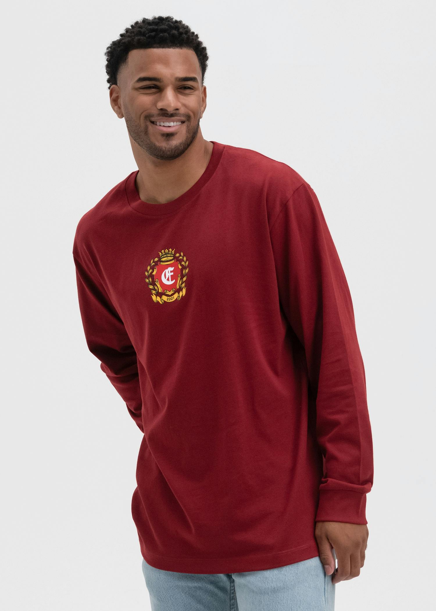 Crest Heigths | Mens Graphic Tee Ls