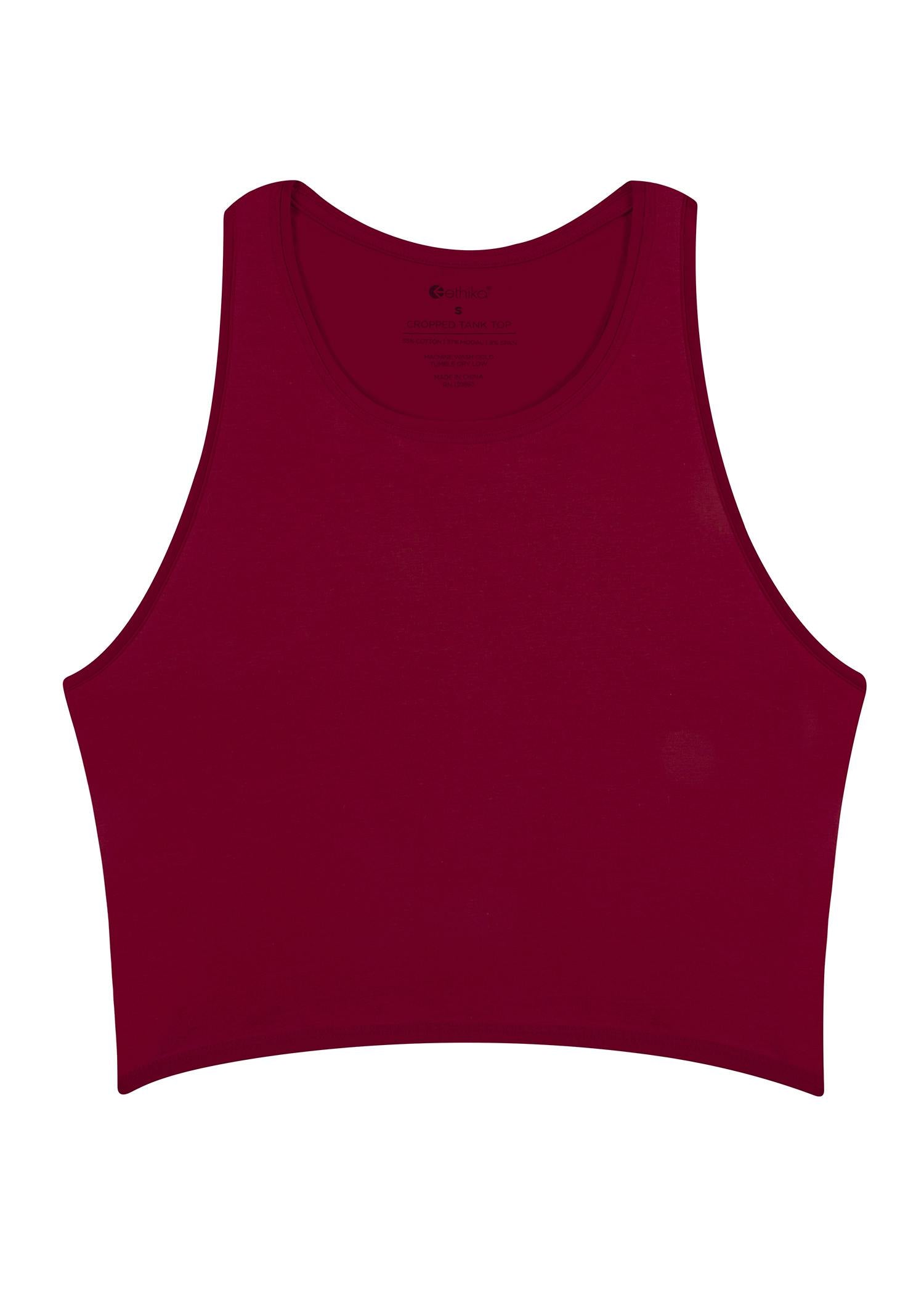 Berry | Womens Crop Tank