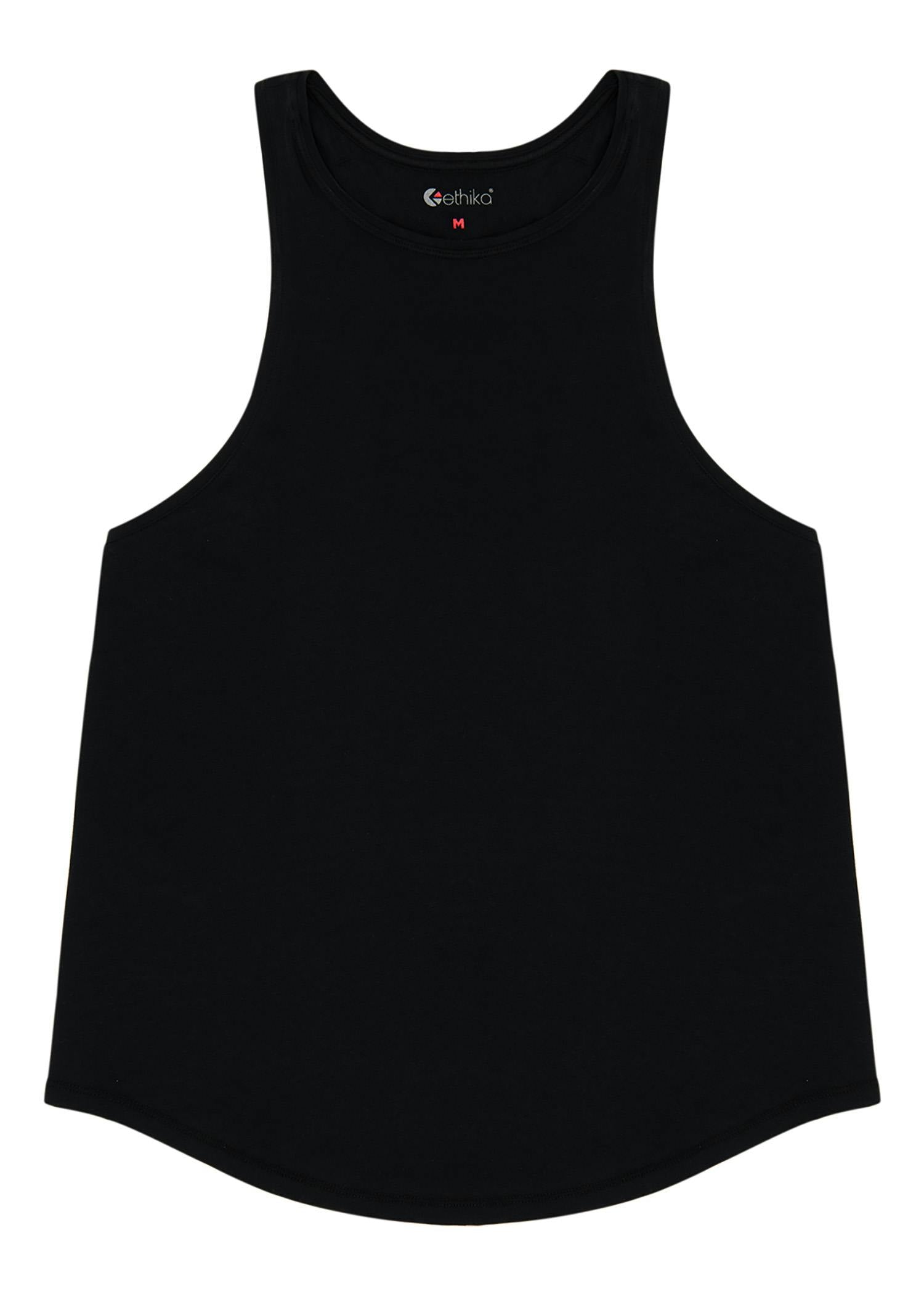 Black | Womens High-neck Tank