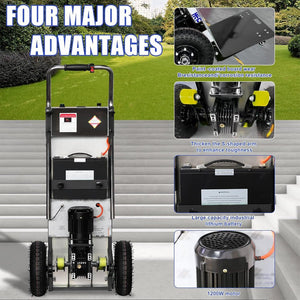 Heavy Duty Electric Motorized Stair Climbing Hand Truck Dolly, 880LBS (SAK72821)