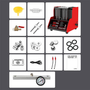 Heavy Duty Ultrasonic Fuel Gas Injector Car Cleaner Tester Machine, 4 Cylinder (97236540)