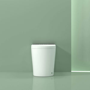 Modern Compact Smart Tankless Toilet With Bidet, Auto Open, Auto Flush, Heated Seat And Air Dryer (SAK51990)