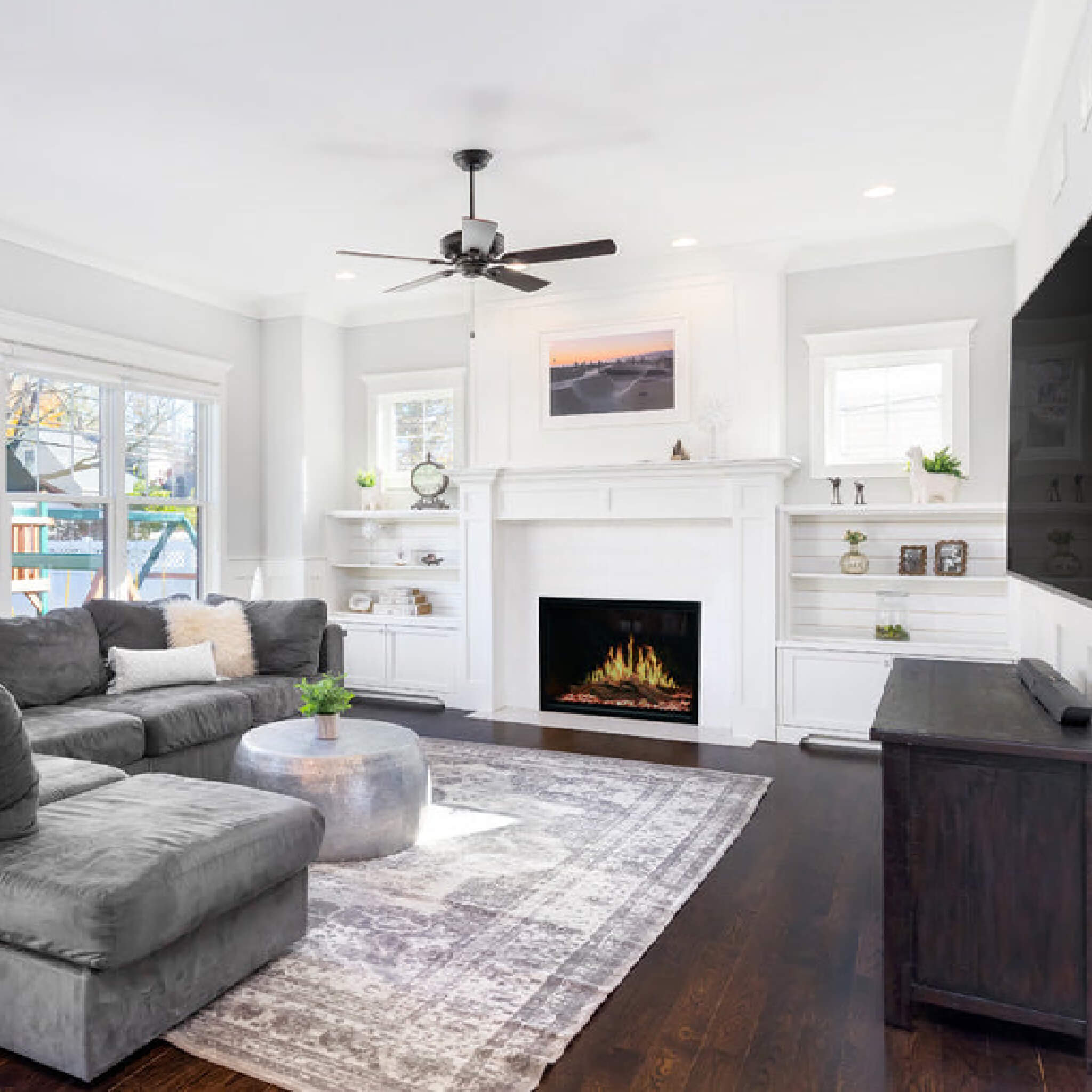 Modern Flames Orion Traditional 54" Heliovision Electric Fireplace [OR54-TRAD] (SAK74620)