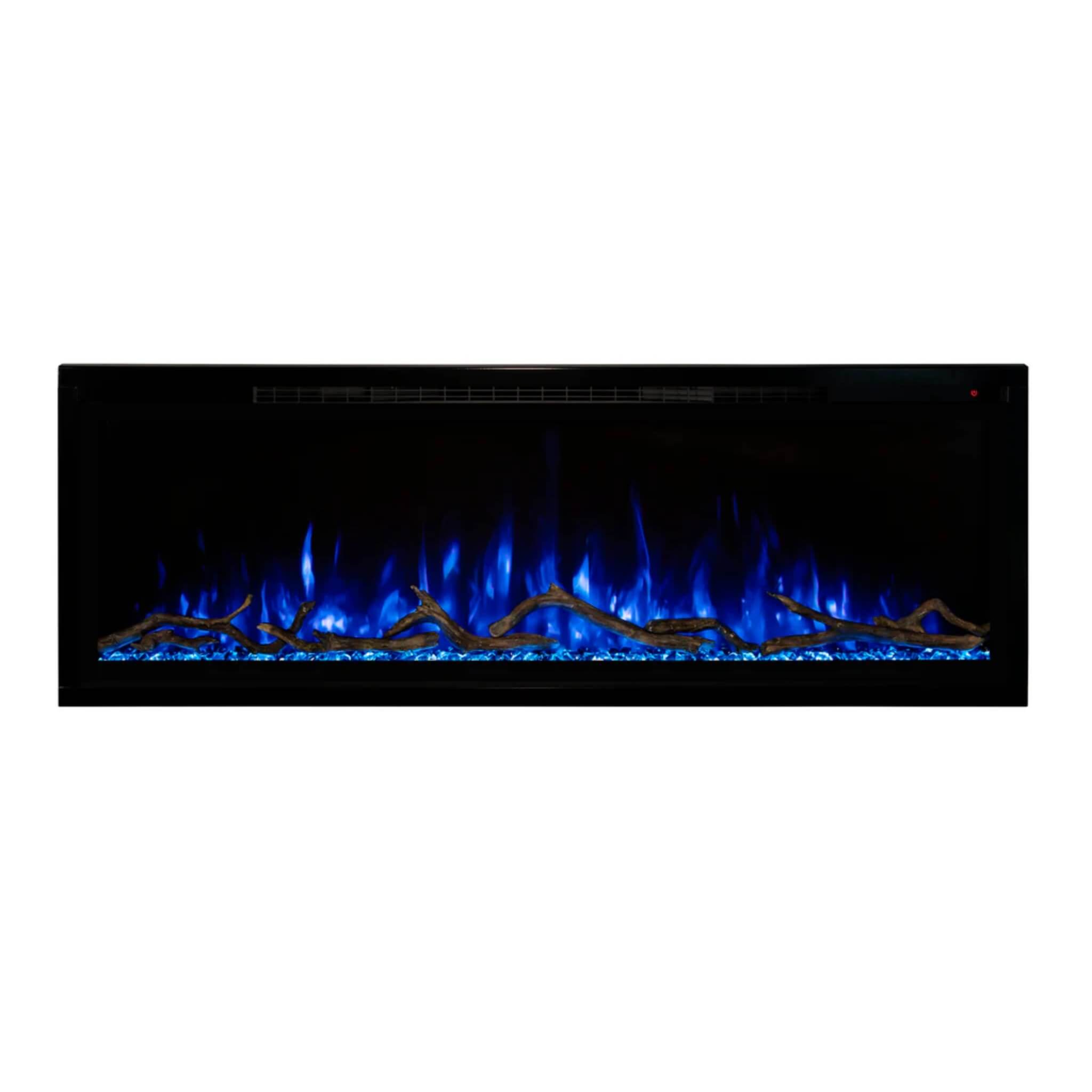 Modern Flames Spectrum Slimline 74" Built-In Linear Electric Fireplace [SPS-74B] (SAK73458)