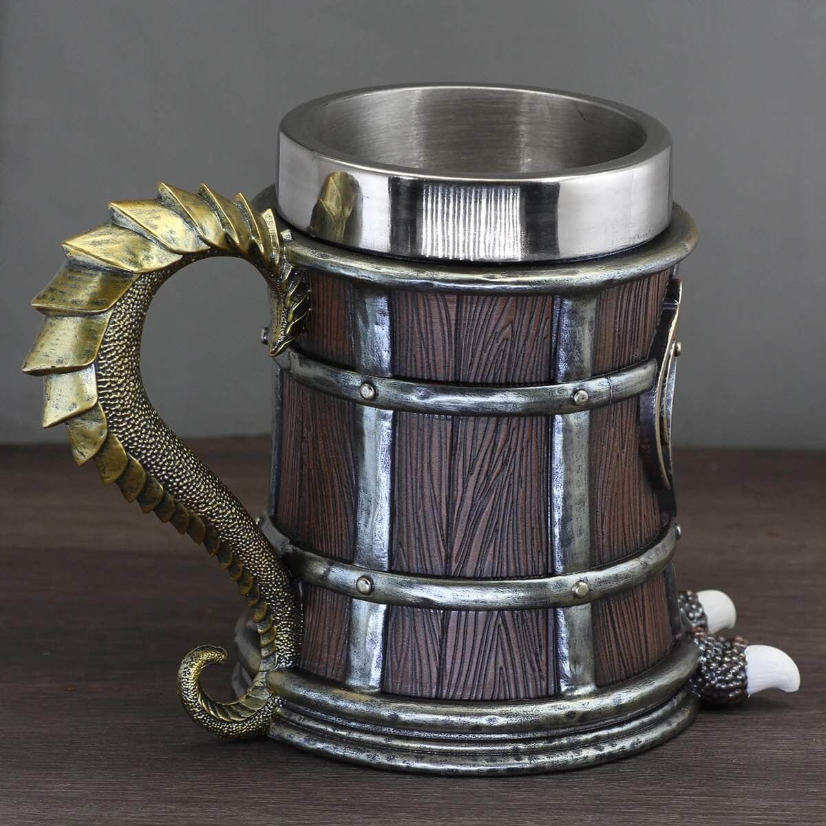 Viking Dragon Stainless Steel Mug