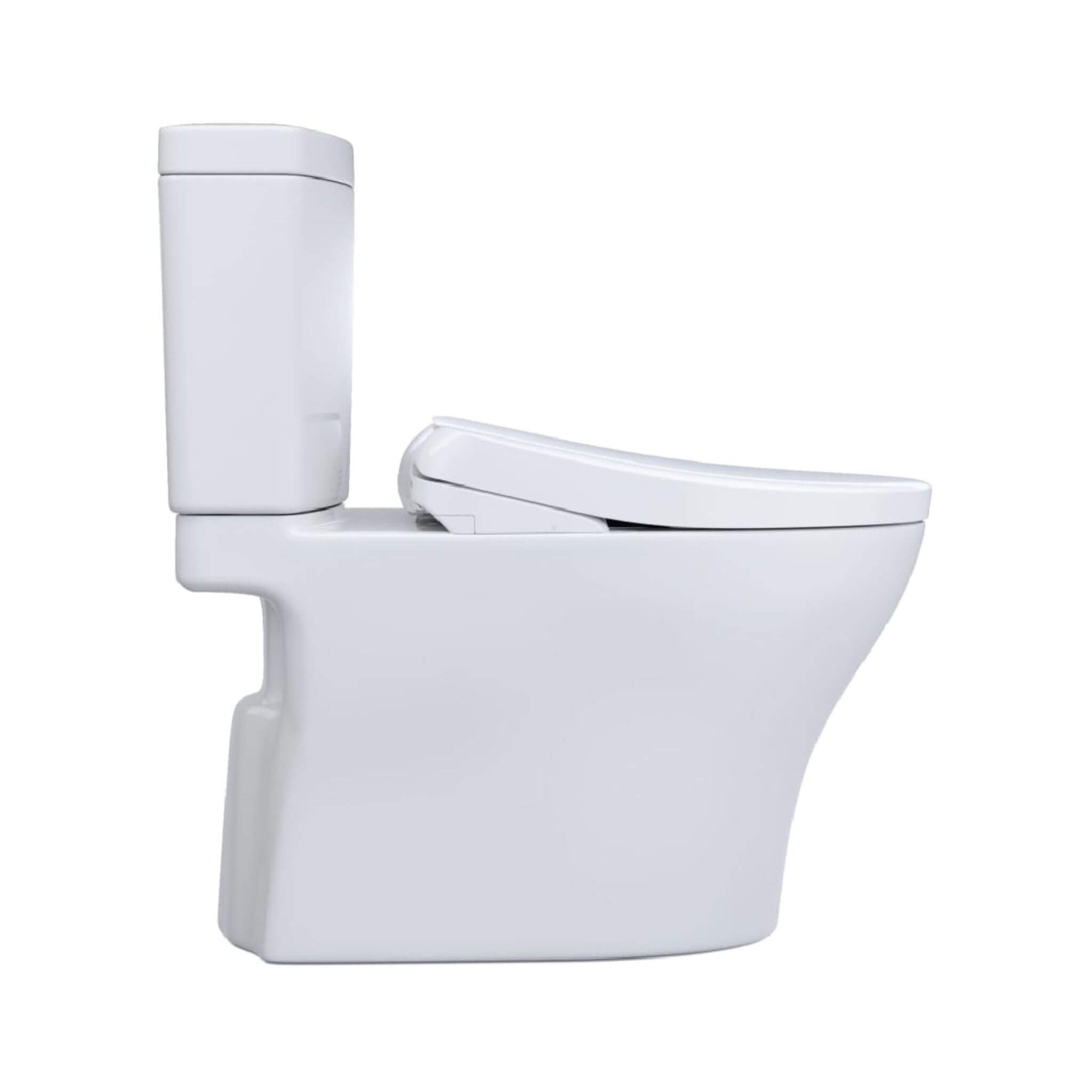 [MW4464726CEMFGN#01] TOTO Aquia IV Dual Flush Elongated Universal Height Toilet With Washlet S7 Bidet Seat (SAK53982)