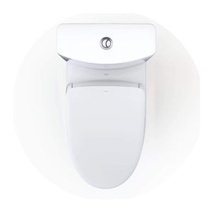 [MW4464726CEMFGN#01] TOTO Aquia IV Dual Flush Elongated Universal Height Toilet With Washlet S7 Bidet Seat (SAK53982)