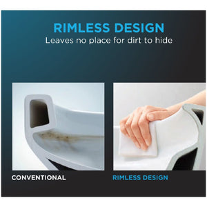 [MW7763074CSFG.10#01] TOTO Drake Washlet C2 With 1.6 GPF Universal Height Bidet Toilet With Left Hand Lever (SAK75918)