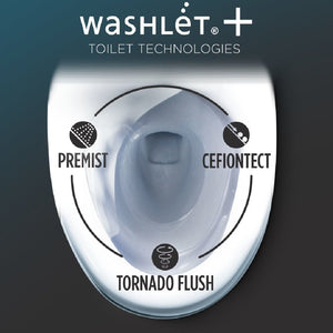 [MW7763074CSG#01] TOTO Drake 1.6 GPF And Washlet C2 With Left Hand Lever Elongated Bidet Toilet (SAK36982)