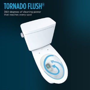 [MW7863074CEFG.10#01] TOTO Drake Washlet C2 With 1.28 GPF Universal Height Bidet Toilet (SAK70451)