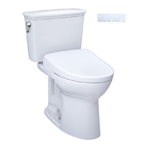 [MW7864736CEFG#01] TOTO Drake 1.28 GPF Elongated Chair Height Toilet Seat With Transitional Washlet S7A (SAK78915)
