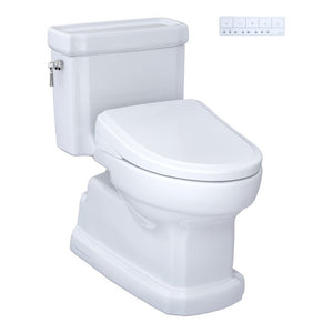 [MW9744734CEFGA#01] TOTO Guinevere 1.28 GPF Elongated Chair Height Toilet With Washlet+ S7A Tornado Auto Flush (SAK41037)