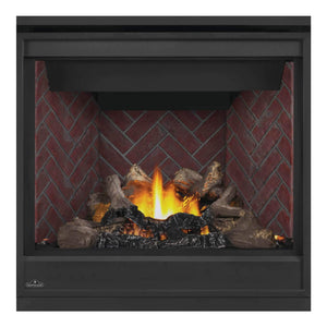 Napoleon Ascent 36 Direct Vent Electronic Ignition Natural Gas Fireplace, 35" [BX36NTRE] (SAK75982)