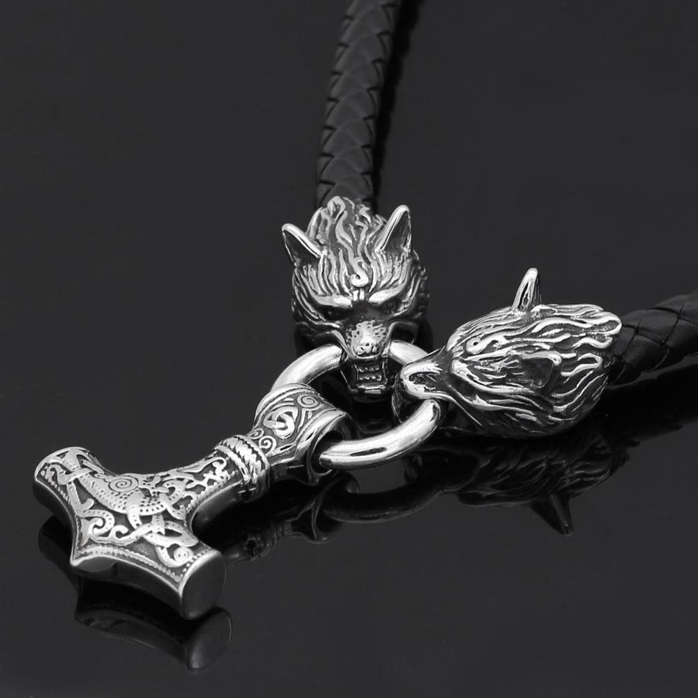 Viking Hammer Thor Mjölnir Necklace