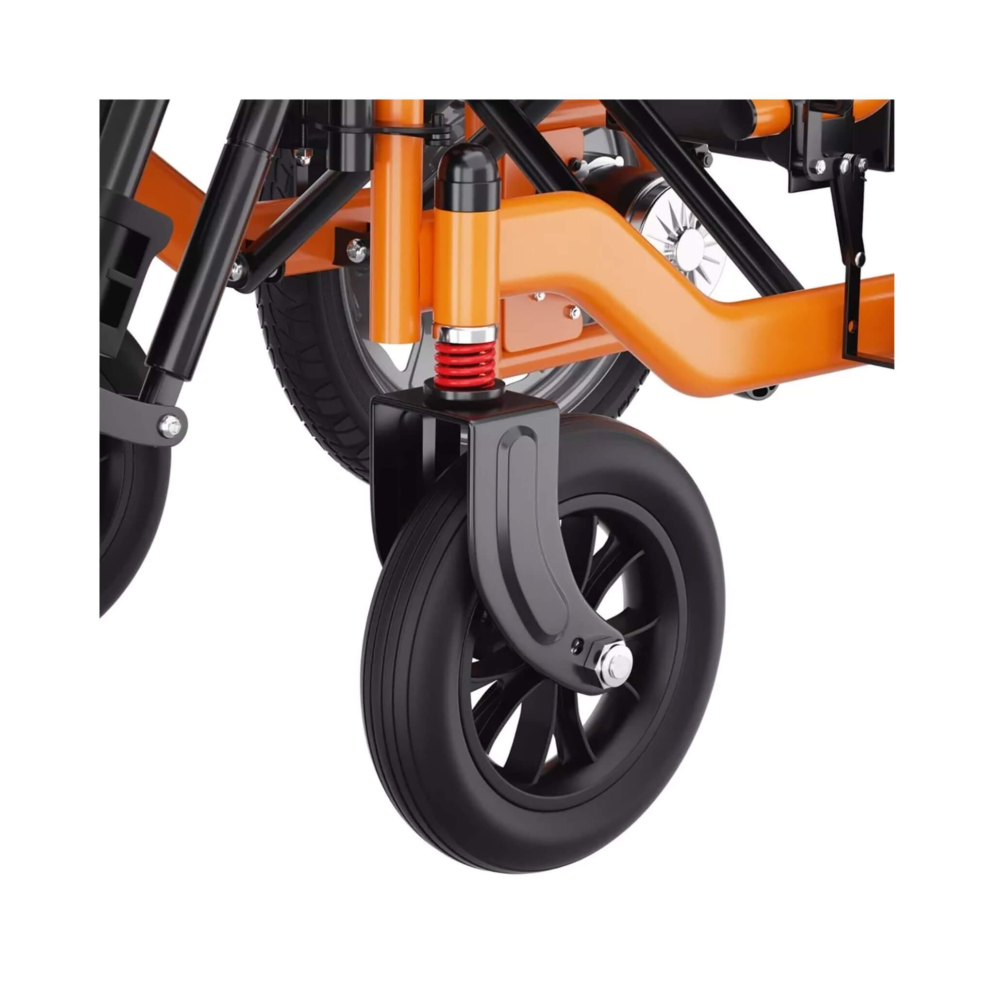 Premium Lightweight Electric Full Reclining Motorized Foldable Wheelchair (SAK91516)