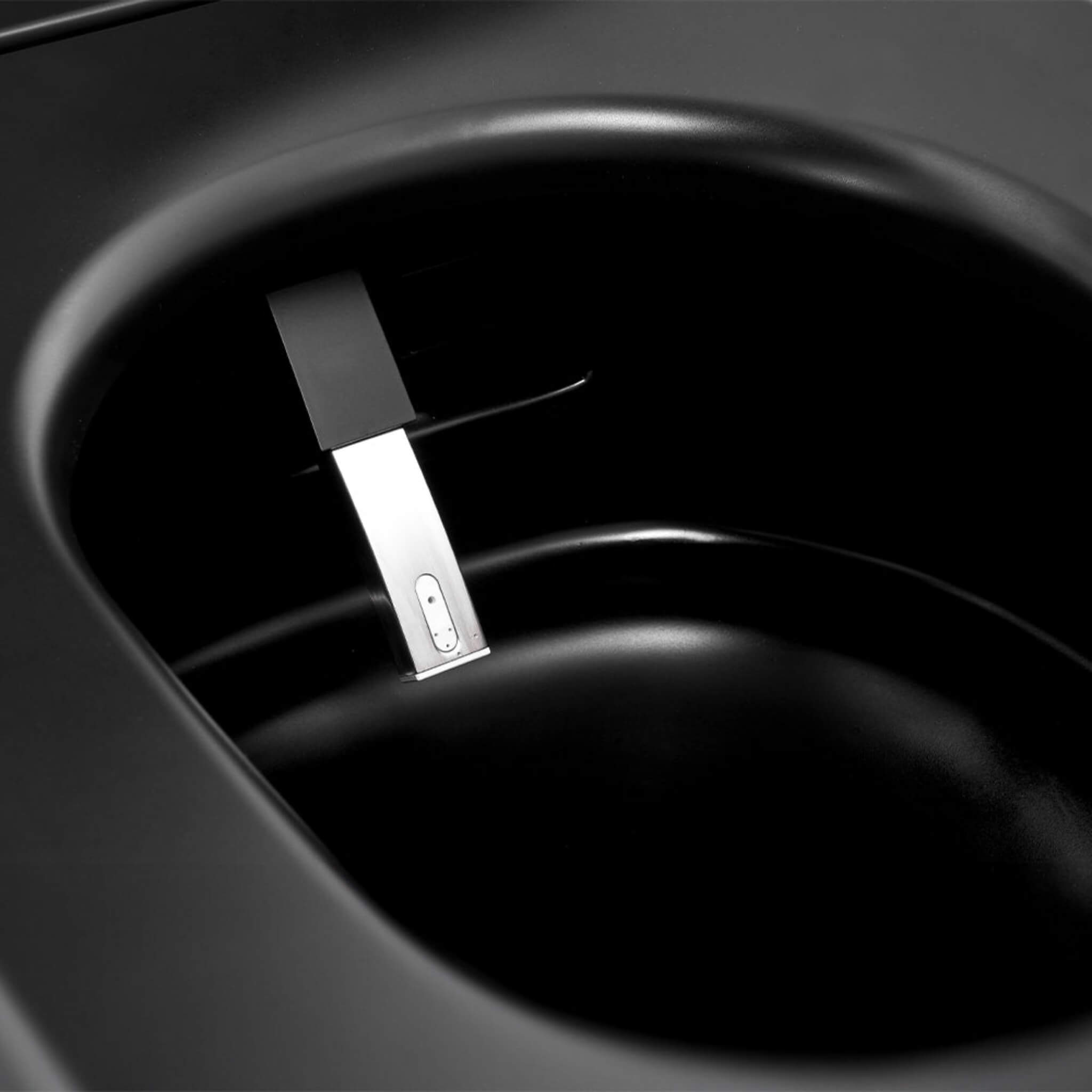 Premium Multifunctional Single-Piece Automatic Smart Toilet With Remote Control, Matte Black (96471352)