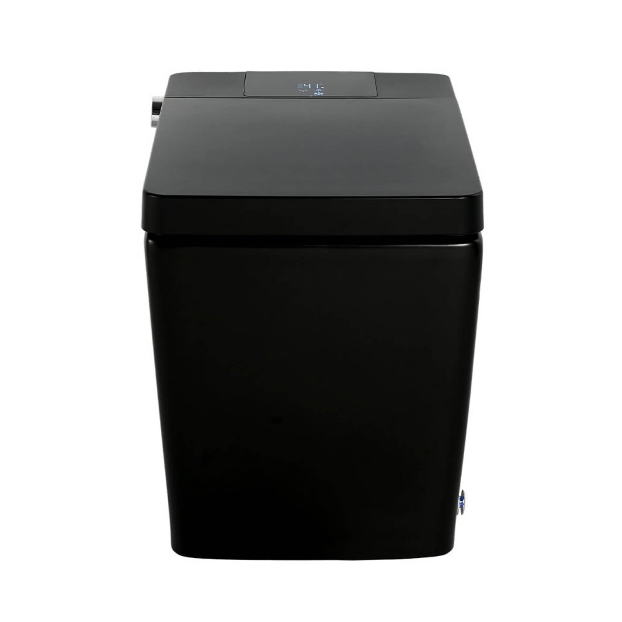 Premium Multifunctional Single-Piece Automatic Smart Toilet With Remote Control, Matte Black (96471352)