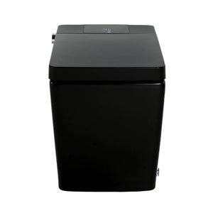 Premium Multifunctional Single-Piece Automatic Smart Toilet With Remote Control, Matte Black (96471352)