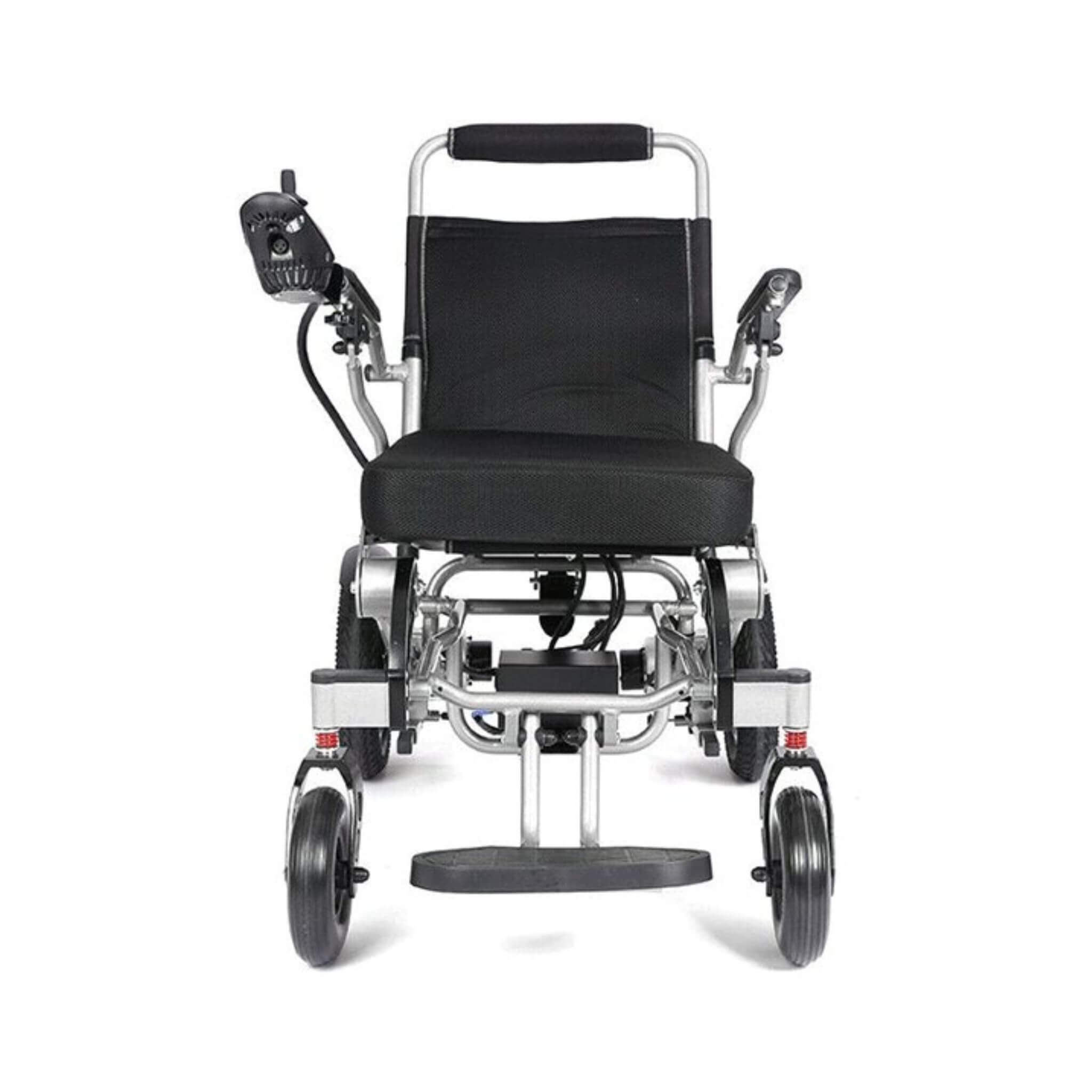 Pride E-7001 24V/12AH Heavy-Duty Electric Foldable Wheelchair W/ Damping System, 500W (SAK95206)