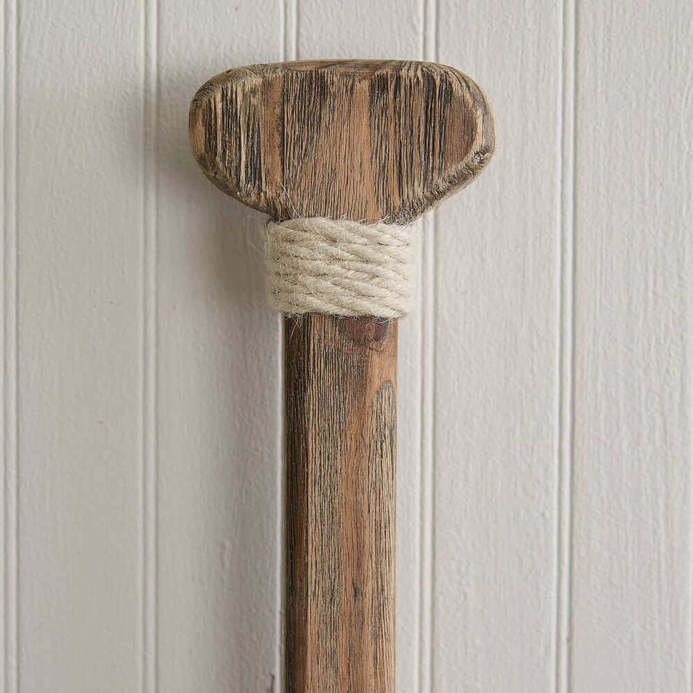 Reclaimed Distressed Wood Wall Oar