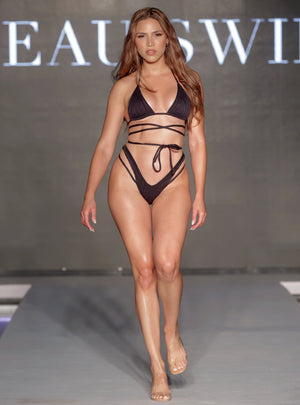 Ivana Bikini Bottoms - Black