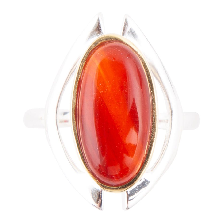 Shine Bright Carnelian Ring