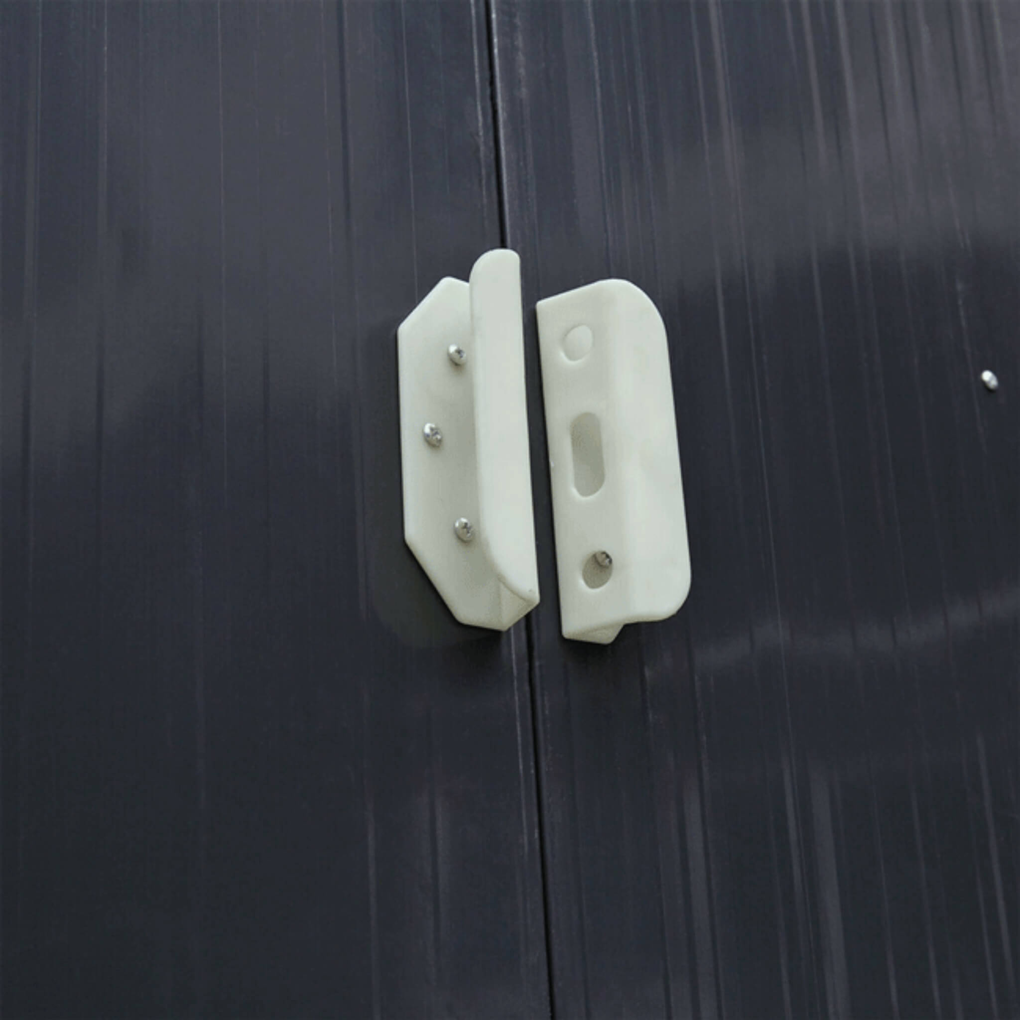 [04X07FT] Small Outdoor Garden Backyard Storage Tool Shed W/ Sliding Door (SAK59938)