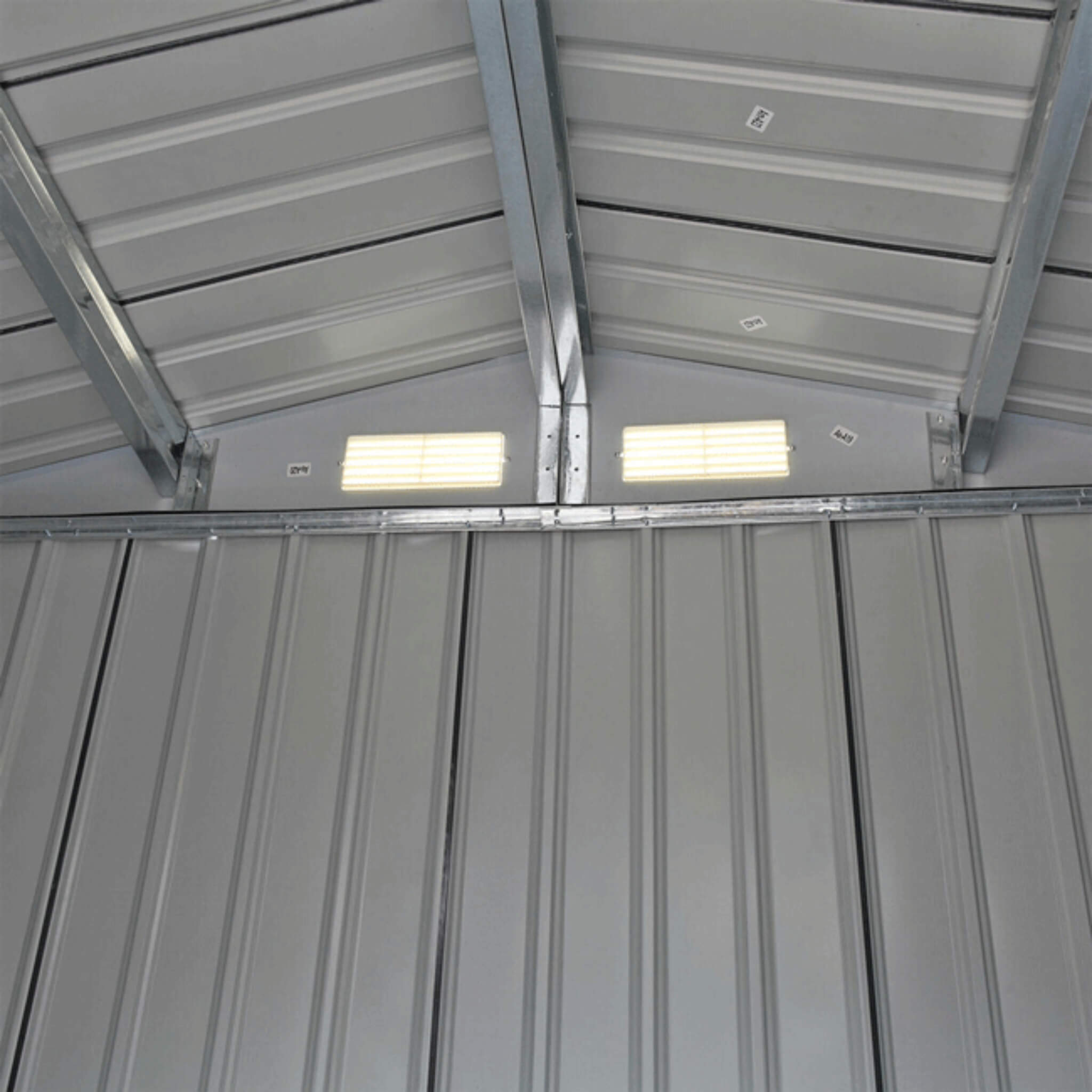 [04X07FT] Small Outdoor Garden Backyard Storage Tool Shed W/ Sliding Door (SAK59938)