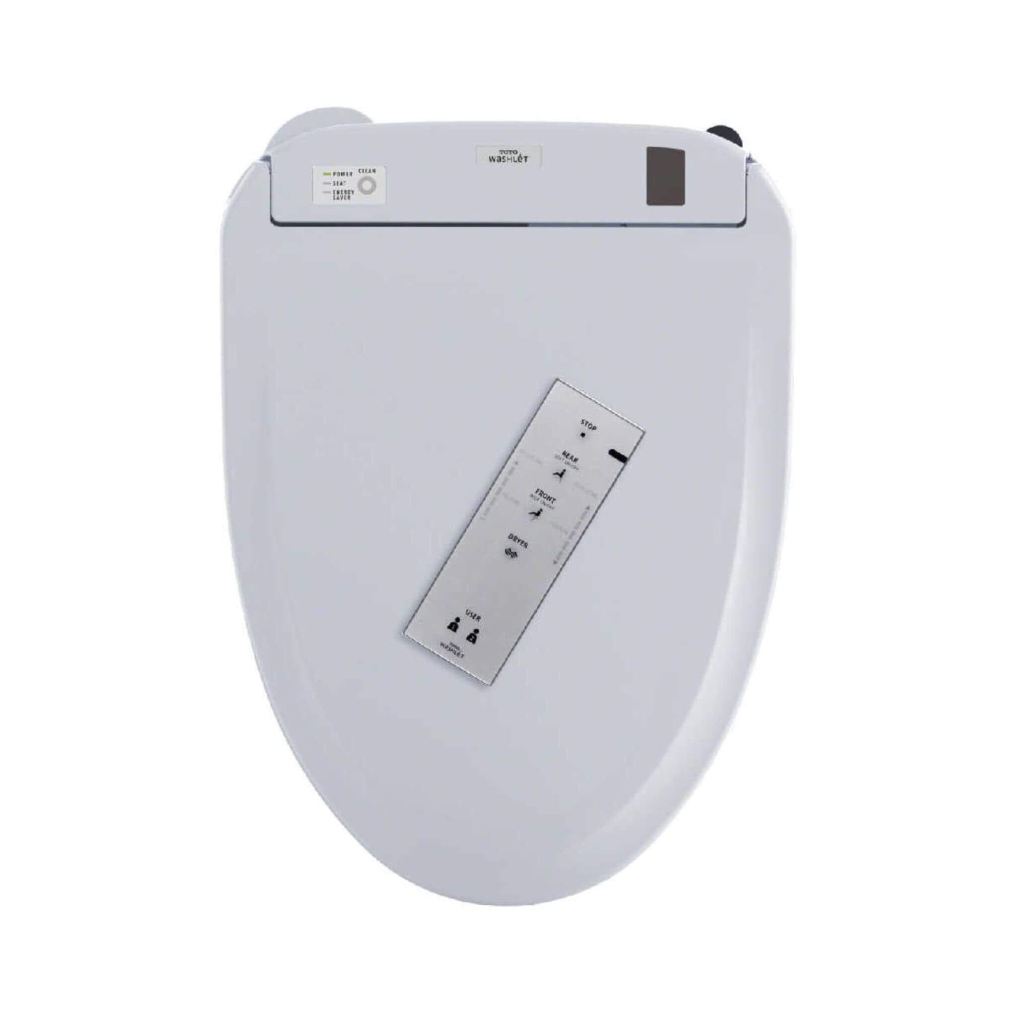 [SW574T20#010B] TOTO S300E Elongated Soft Close Bidet Seat With Remote (SAK38576)