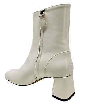 The Keli Off White Ankle Boot