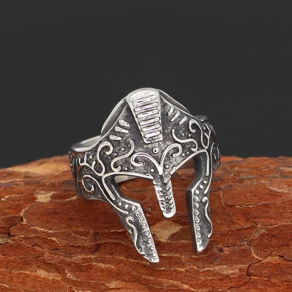 Vikings Helmet Stainless Steel Ring