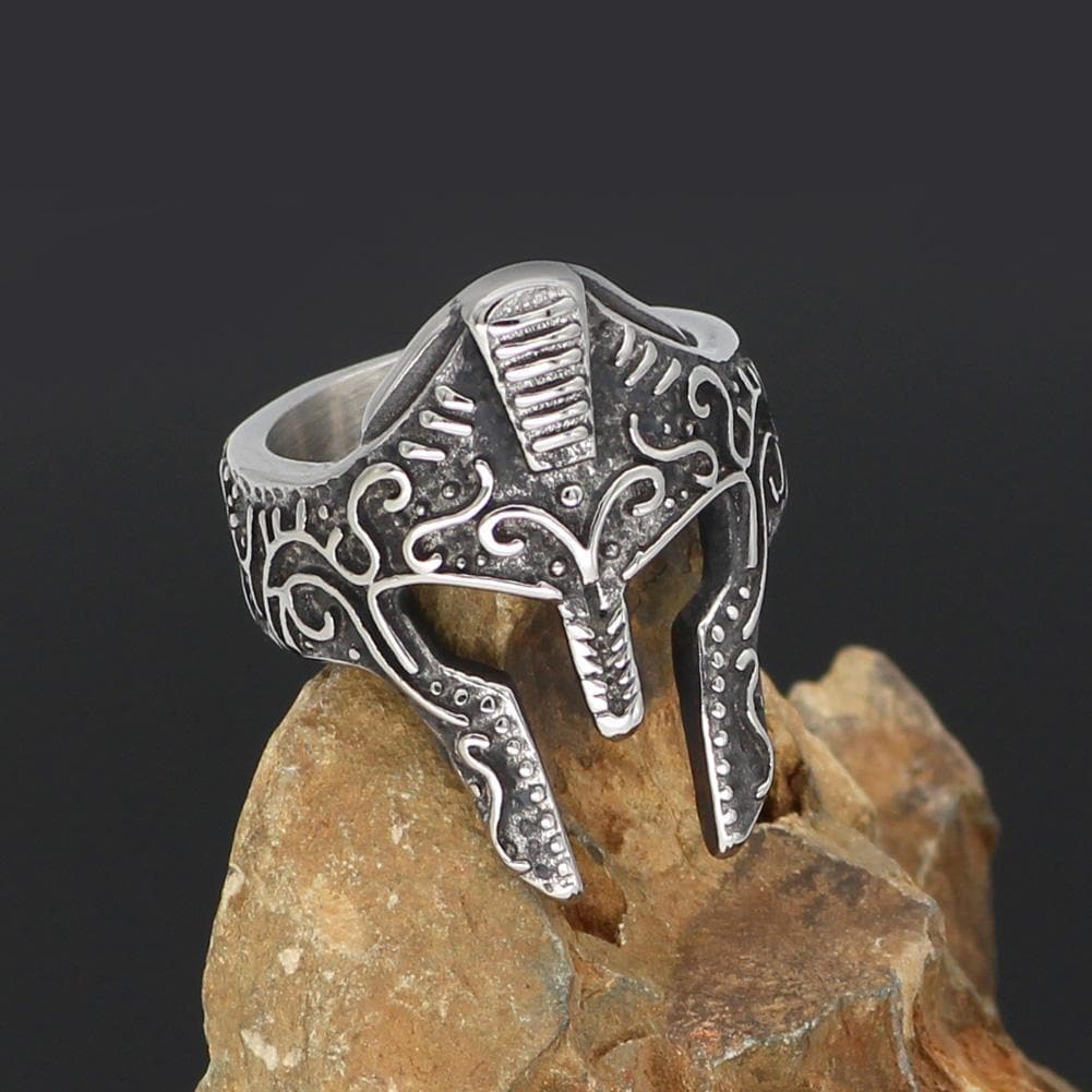 Vikings Helmet Stainless Steel Ring