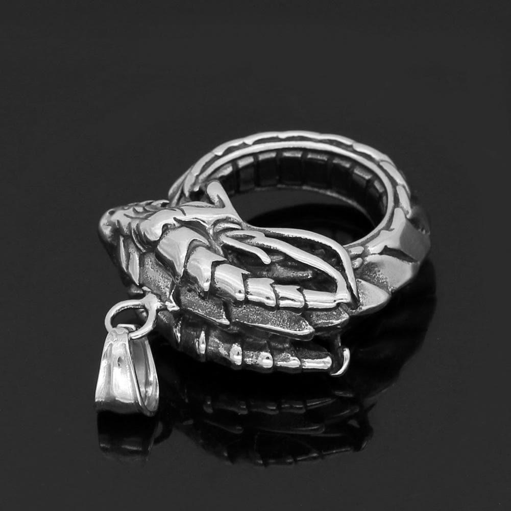Vikings Dragon Stainless Steel Necklace