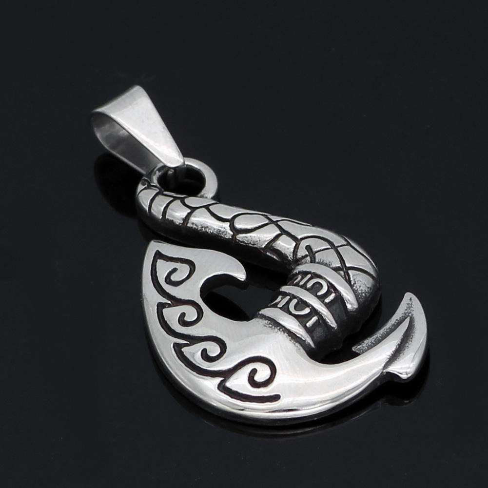 Vikings Axe Stainless Steel Necklace