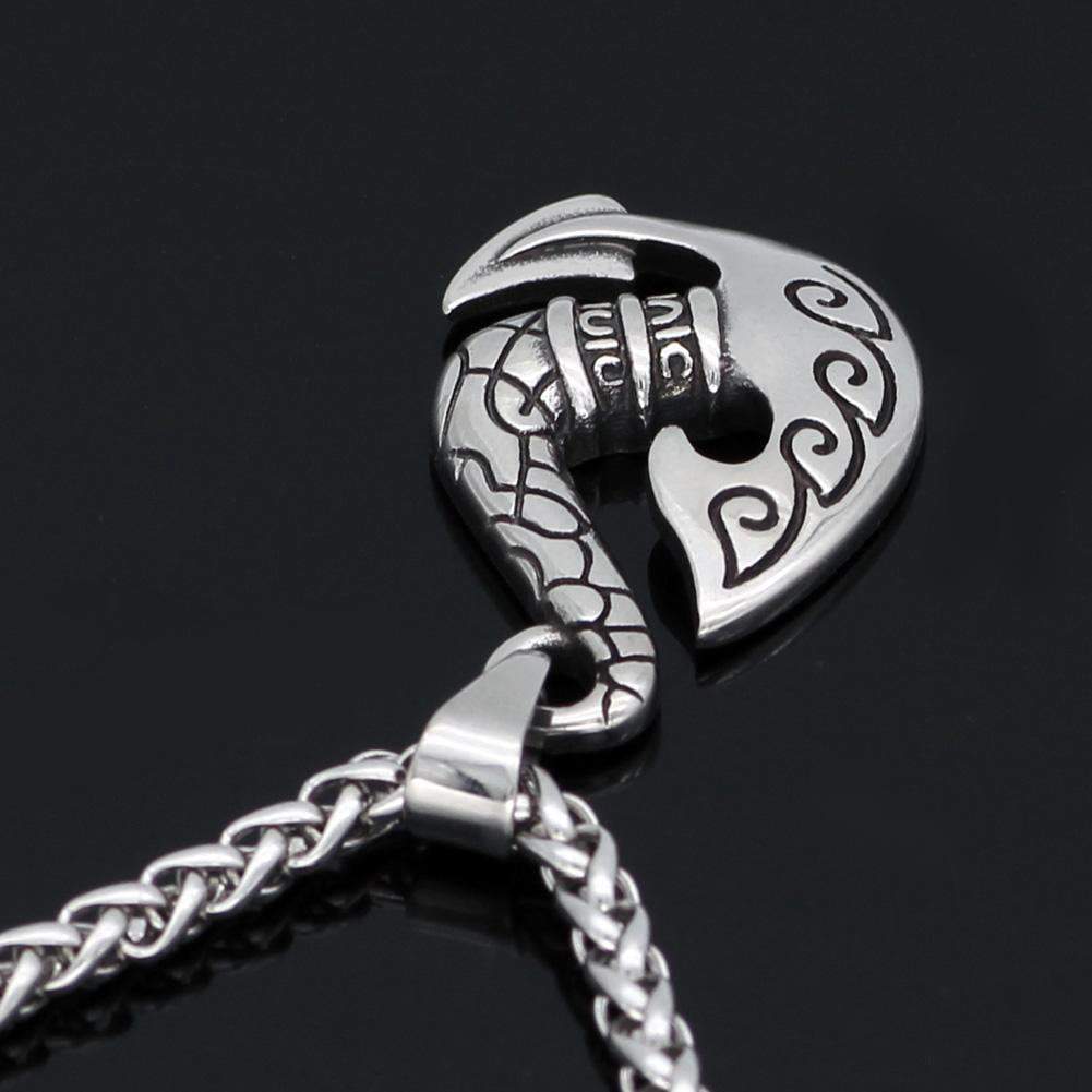 Vikings Axe Stainless Steel Necklace