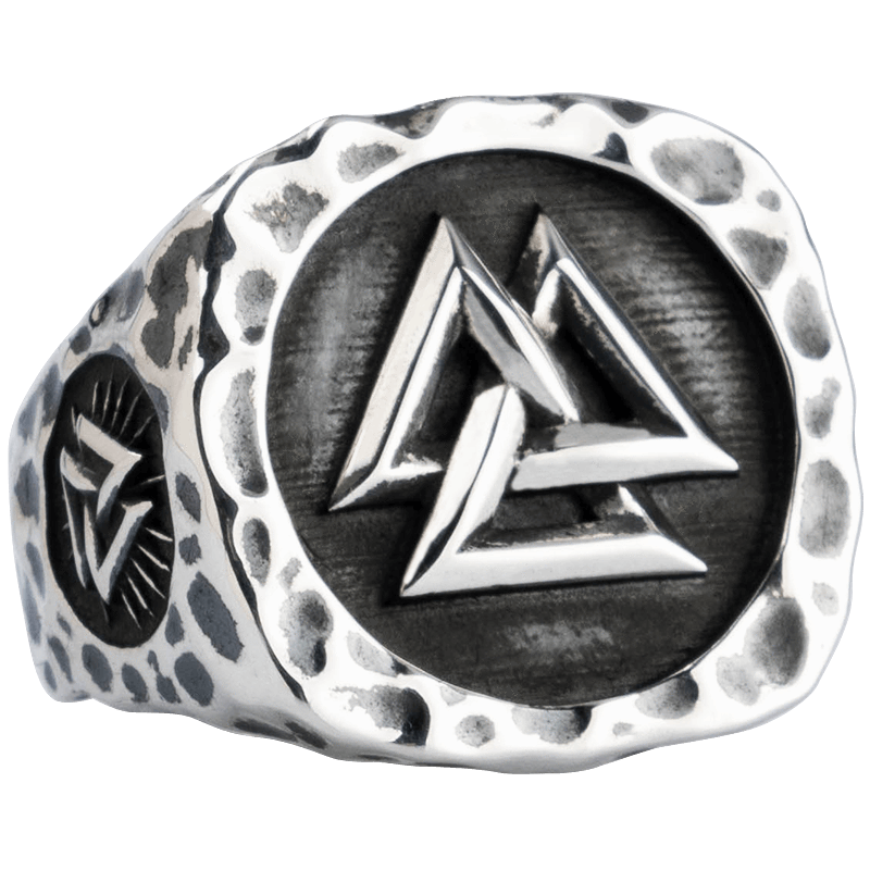 Vikings Valknut Stainless Steel Ring