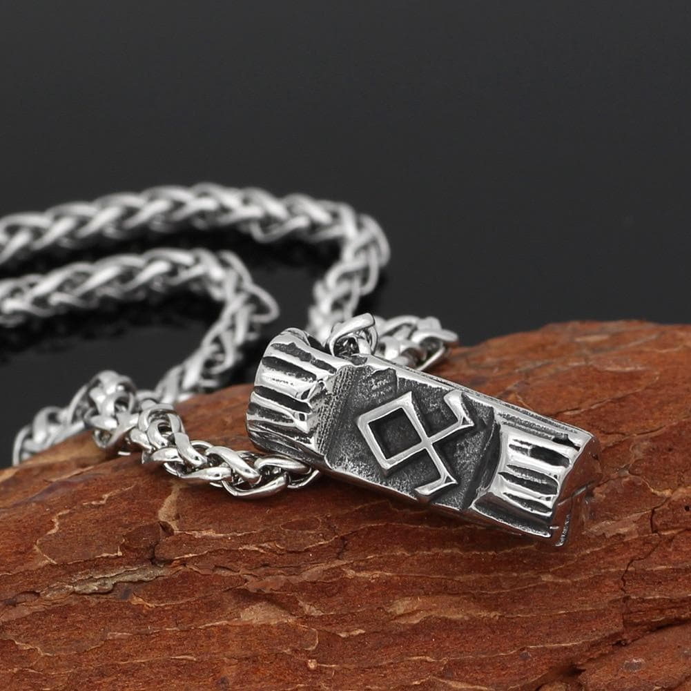 Viking Odin Symbol Rune Necklace