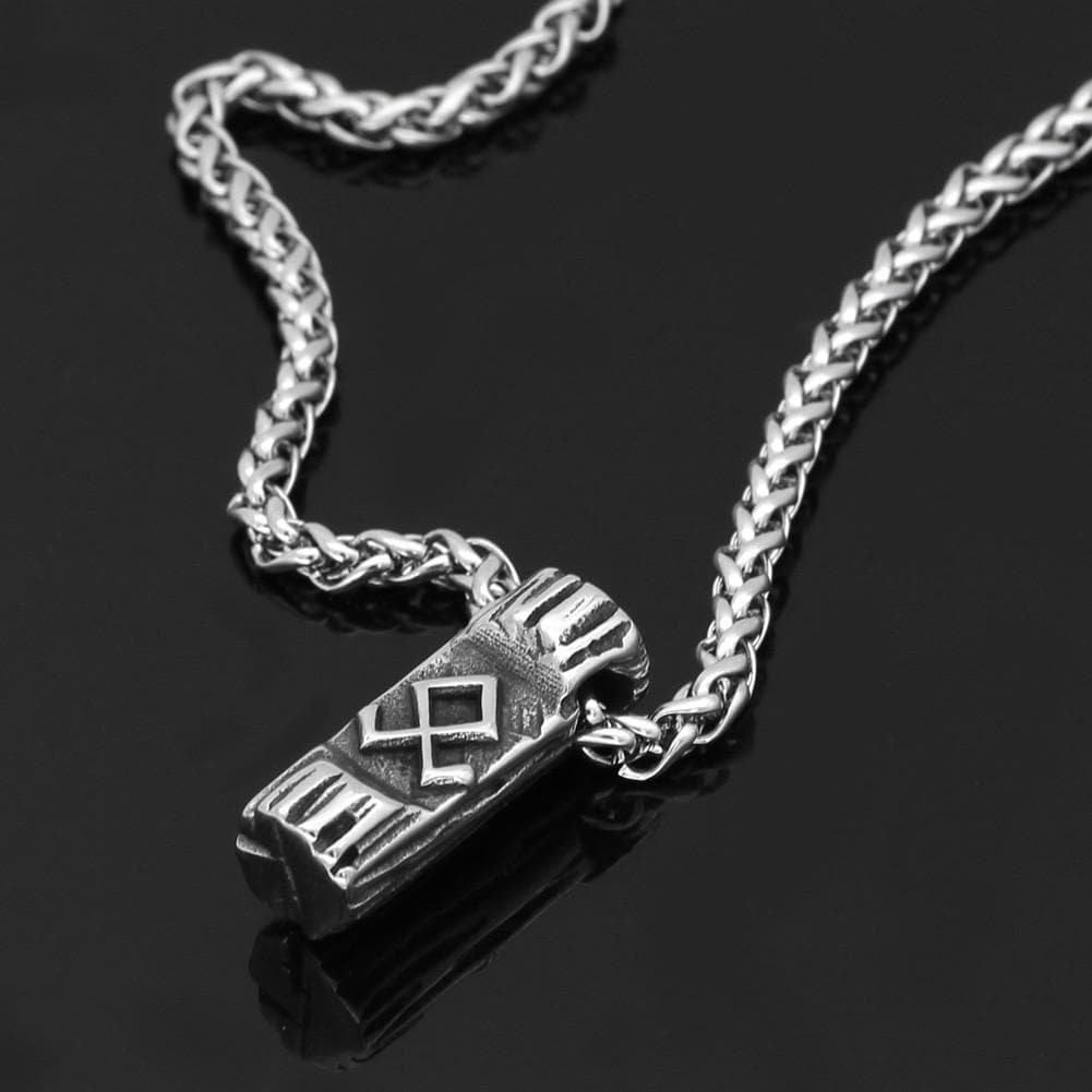 Viking Odin Symbol Rune Necklace