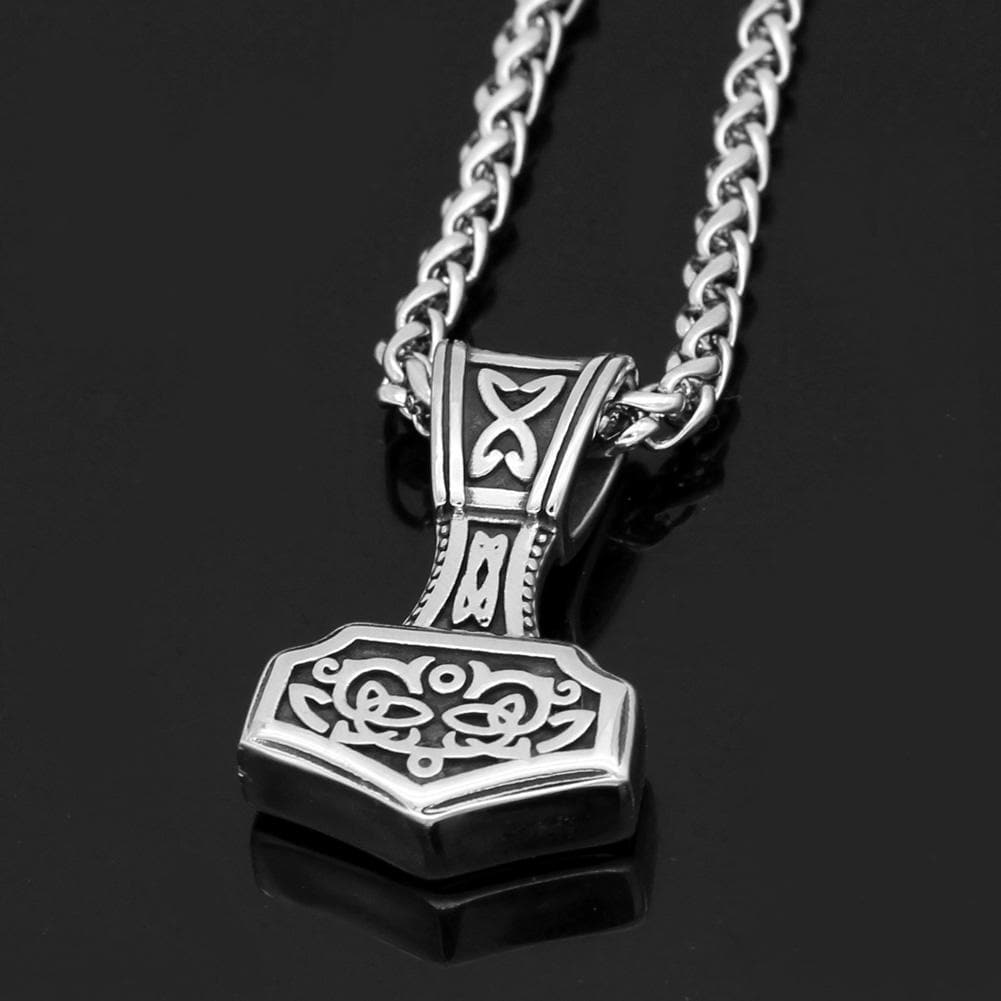 Viking Thor’s Hammer Mjölnir Necklace