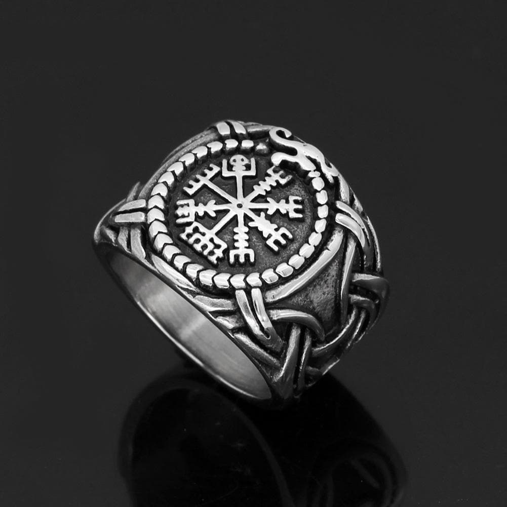 Viking Vegvisir Nordic Vegvisir Ring